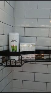 rak kamar mandi elegan rak dapat d sesuaikan