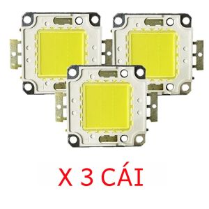 Bộ 5 Đèn LED Hạt 10W-100W DC12V-36V Ma Trận COB Tích Hợp Chip SMD Cho DIY Pha Đèn Pha Bóng Đèn Độ Sáng Cao 120 ° Góc Chiếu Sáng