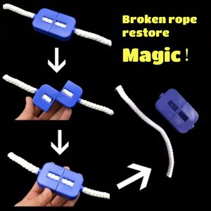 1PC Broken Rope Restoration Close-up Magic Trick Puzzle Novelty Magic Props Toys For Children Gift Easy to operate Prank Joke