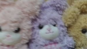 Keychain Baby Rabbit Gantungan Kunci Kelinci Bulu Kerinting