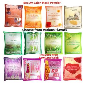 Rose Hydrating Soft Mask Powder Professional Salon Beauty Treatment Wrinkle Reduction Skin Tightening Moisturizing for Dry Skin