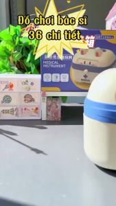 Đồ Chơi Bác Sĩ Cho Bé Nhập Vai Y Tá Bác Sĩ Mô Phỏng Thiết Bị Y Tế Thật 36 Chi Tiết Phiên Bản Hộp Thỏ Xinh Xắn
