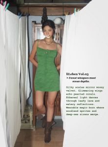 Lileben French Vintage Summer New Green Strapless Mini Dress High Waist Knitted Elastic Fabric No Sleeve A-Line Skirt Casual