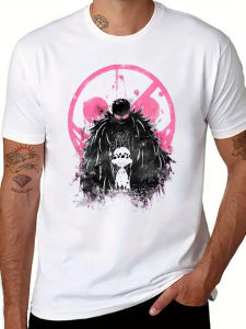 Bandai | One Piece Anime Printed Mens and Womens Short Sleeves 2026 Bandai Summer New Product Comfortable Cotton Round Neck T-shirt
