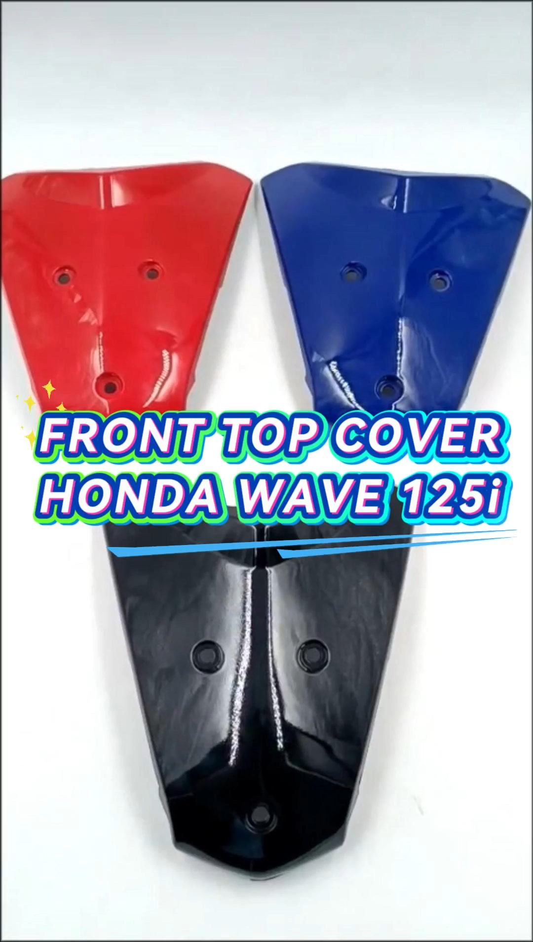 HONDA WAVE 125i FRONT TOP COVER MOTORCYCLE ACCESSORIES AND PARTS