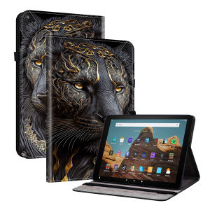 Leather Case For Amazon Fire Max 11 HD8 2022 Fire HD 10 2024 Case Fire HD10 Plus 2021 Paperwhite 5 2024 Fire 7 2022 Tablet Cover