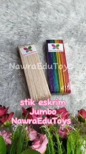 STIK ES KRIM JUMBO WARNA 24 pcs Stick ice cream color