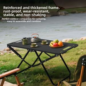 Portable Folding Carbon Steel Table