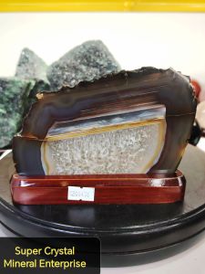 Natural Brazil High Grade Agate Crystal Ornament AS05
