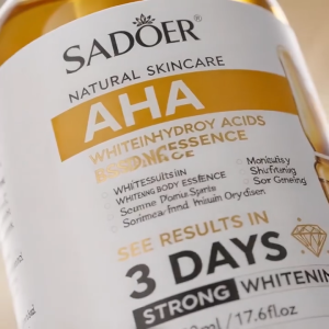 Top Seller AHA WHITENING BODY ESSENCE | Helps Fade Dark Spots & Acne Marks | Leaves Skin Feeling Moisturized | Lightweight Moisturizing Feel | Helps Brighten Dull Body Skin | Fast Absorbing & Non Sticky | Improves Skin Smoothness | Softens Dry Rough Skin.