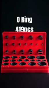 Oring Set O-Ring Seal Kit Motor Mobil Karet Cincin O Karet Universal 419PCS - 419