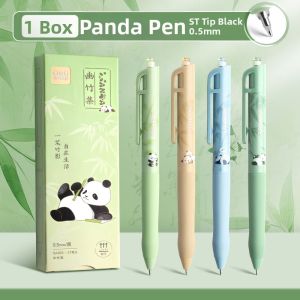 deli | Press-Action Quick-Drying Round Nib Pen