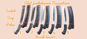 alat perkebunan Nusantara+sarung