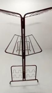 3V Strong Large High Metal Cloth Clothes Drying Towel Stand Hanger Rack Outdoor Ampai Sidai Penyidai Baju Gantung Tuala