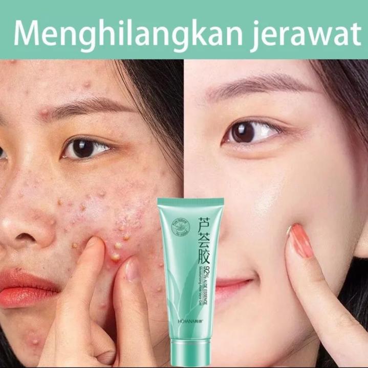 Aloe Vera Gel Pelembab Gel lidah buaya perawatan wajah