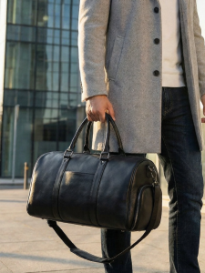 BOLIAO | Large Capacity Leather Mens Travel Bag