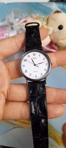 Đồng hồ nữ ALBA size:30mm dây da màu đen second hand si nhật- đã qua sử dụng