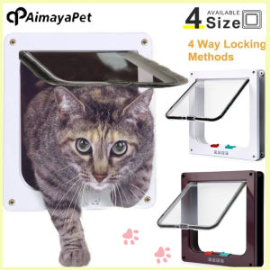 AIMAYAPET 4 Way Security Lock Flap Flap Door Kit: The Ultimate Solution for Small Pet Gate Doors