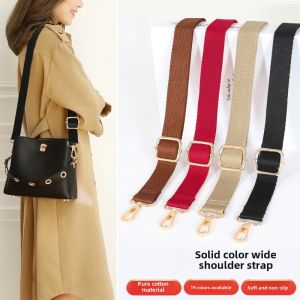 Adjustable Pure Cotton Strap Crossbody Bag Shoulder Bag Backpack Replacement Belt Single Purchase Versatile Bag Accessory
