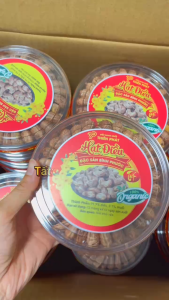 HẠT ĐIỀU RANG MUỐI BÌNH PHƯỚC - MẪU TẾT HỘP XẾP HOA 500GR
