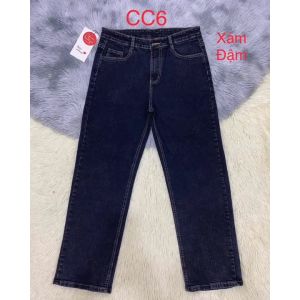 Quần dài jean nữ  Ống Suông Cao Cấp Có Size: 28-46 Hàng CAO CẤP Mới Về HOTTREND [YUME HL JEAN BIGSIZE]. Có  5- Vải dày và co giãn nhiều. Đặt biệt không ra màu và phai màu. Không xù lông