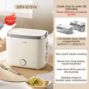 [China Plug Without Adapter] Bear | Automatic Heating & Insulation Lunch Box