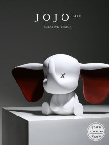 Cute Cartoon Key Holder Home Living Room Decorative Tray Creative Resin Material Jojos L. Pd.comma Decoration Accessories