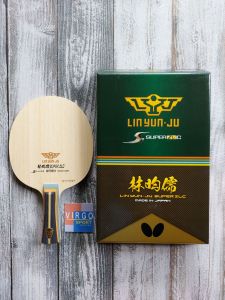 Butterfly Lin Yun Ju Super ZLC kayu bet pingpong tenis meja