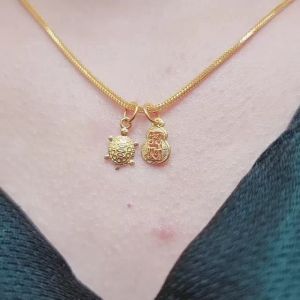 JIN JING LOKET TURTLE/GOURD ZHAO CAI EMAS 916 TULEN 0.63G-0.87G