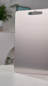 Thớt Cắt Hai Mặt Bằng Thép Không Gỉ 304 Cỡ Lớn Chống Ẩm Chống Mốc Dày Dặn Thân Thiện Với Môi Trường Dùng Cho Nhà Bếp Gia Đình