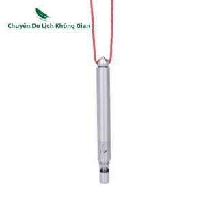Còi An Toàn Boundless Voyage Titanium Có Dây Buộc Dụng Cụ Sinh Tồn Ngoài Trời Nhỏ Gọn Đồ Dùng EDC Cho Cắm Trại Cưa Dùi Ti9024O