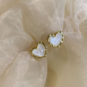 Dormant Volcano Yokohama Love Special-Interest Design Female Stud Earrings