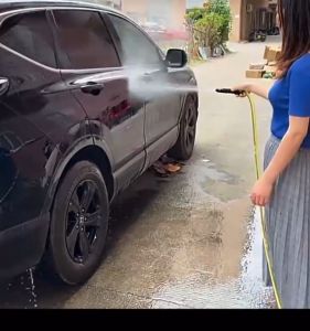 Kepala Semprotan Air Cuci Motor Mobil Kuningan Hose Nozzle Spray Steam Semprotan Taman Water Jet