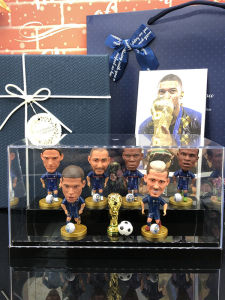 Football Star Collectible Figures Messi CR7 Mbappe Dolls Gifts Sports Fan Products Bundesliga Serie a La Liga Premier League