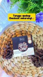COFFEE SOAP SR12 SABUN KOPI HERBAL PENGHILANG FLEK HITAM DAN BKAS JERAWAT MENGECILKAN PORI PORI