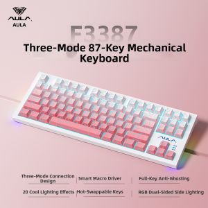 AULA | Wireless Tri-Mode 87 Key Mechanical Keyboard