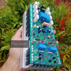 Kit driver power Class H mini 4 set tr final Toshiba fullset lengkap protektor speaker tinggal colok PSU ukuran 2U panjang 20cm/Driver power amplifier Class H mini 4 set final 2U 20cm tinggal colok psu