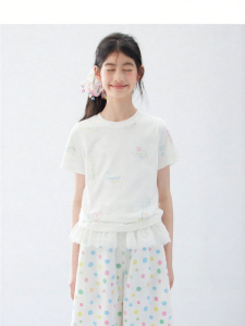 LOVESASAKIDS | Antibacterial Heat Shield Cool Short Sleeve T-Shirt