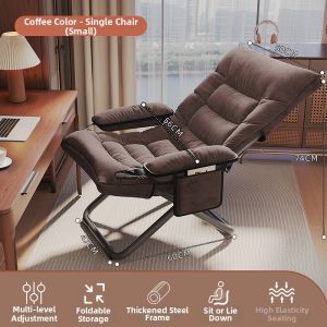 MEIDIHUAFU | Foldable Multi-functional Reclining Lazy Sofa
