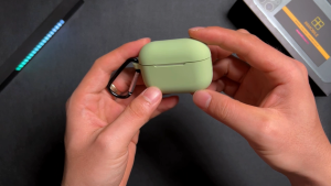 Ốp airpod pro 3 Azir móc khóa vỏ case bảo vệ silicon bao đựng bảo vệ tai nghe I 88Mobile