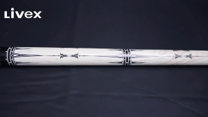 LIVEX Billiard Cue Stick Tako Billiard Carbon Cue Stick 1/2 Split Black Eight Cue 9.5-10mm