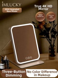 IMLUCKY | LED Portable Folding Makeup Mirror