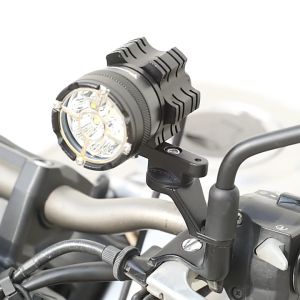 Braket Lampu MultiFungsi Motowolf & Holder Botol Alloy 360