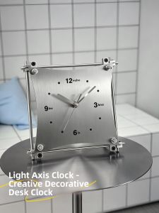 ARTPIONEER | Silent Stainless Steel Axis Clock