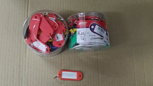 ASTAR Plastic Key Tag/Key Chain/Key Ring/Keychain Label ID Name Room Address TEL Number Marker Key Tag(50pcs/box)