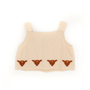 Cute Baby Girl Summer Outfit Cotton Linen Casual Style Fashionable Ensemble Infant Clothing Set Street Style Inspired