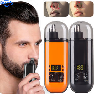 Electric Nose Hair Clipper for Men Portable 2 In 1 Electric Portable Ear And Nose Hair Trimmer Rechargeable Waterproof Trimmer