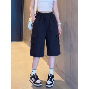 ZIRUIBABA | Cargo Lightweight Girls Pants 5-Side Shorts