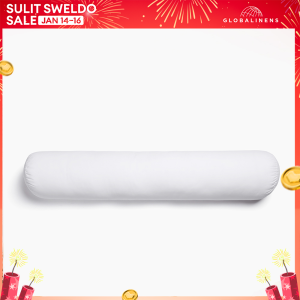 250TC Bolster Pillowcase Only Globalinens - Hotel Quality 250TC Bolster Pillowcase - 28x44 Inches