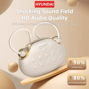 HYUNDAI YX49 New Fashionable OWS Earphones with Handbag-Style Light Luxury Design Comfortable Fit Perfect Gift for Girl